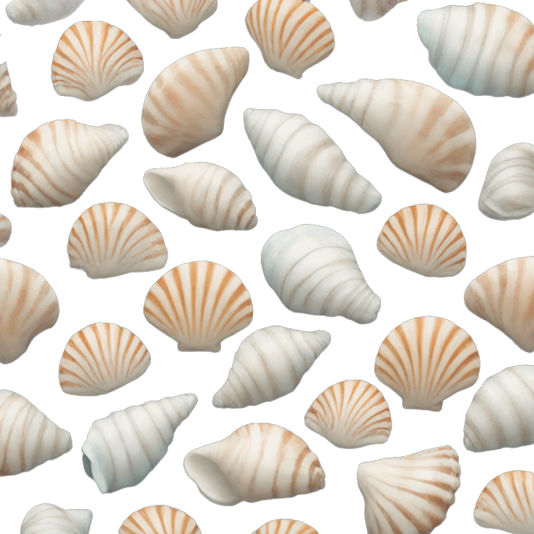 Ocean shell emoji