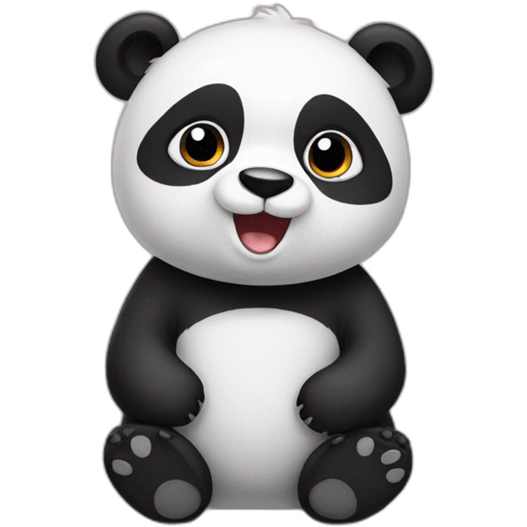 Panda little emoji