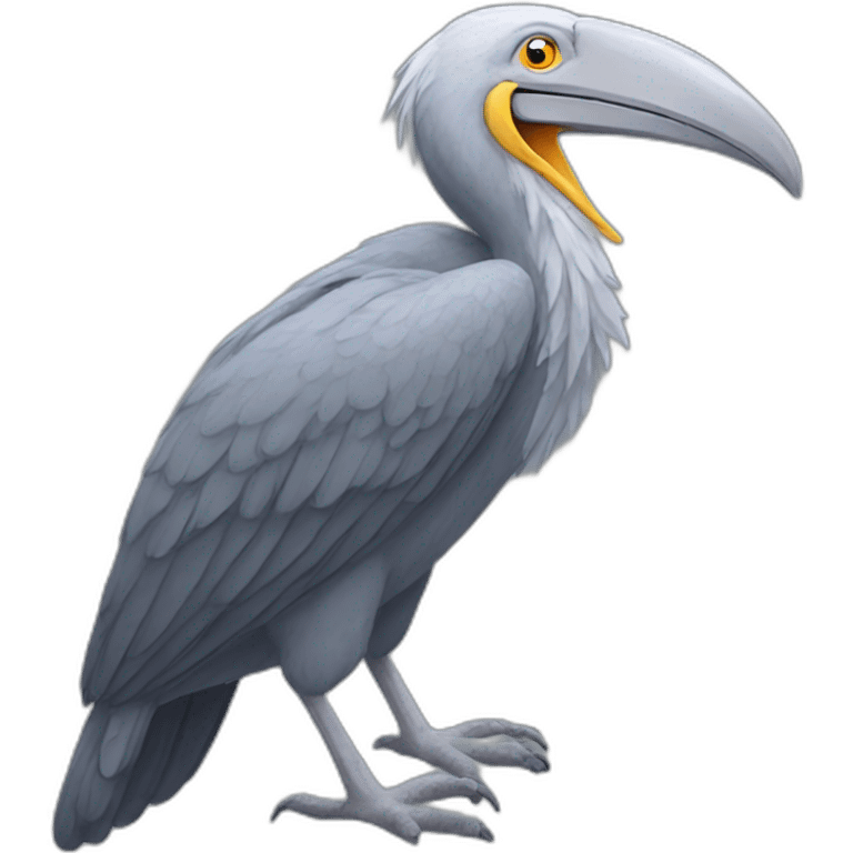 Shoebill emoji