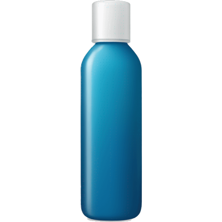 blue-grey bottle of scalp scrub emoji