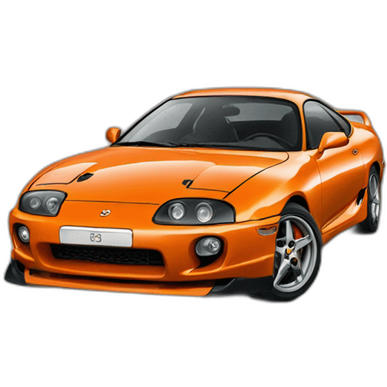 Orange supra mk4 emoji