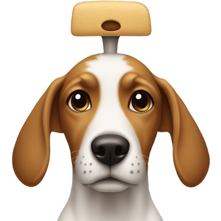 dog on the head emoji