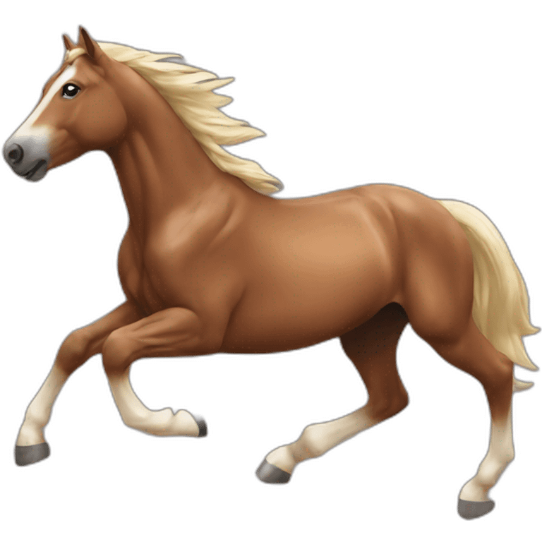 brun horse gallop emoji