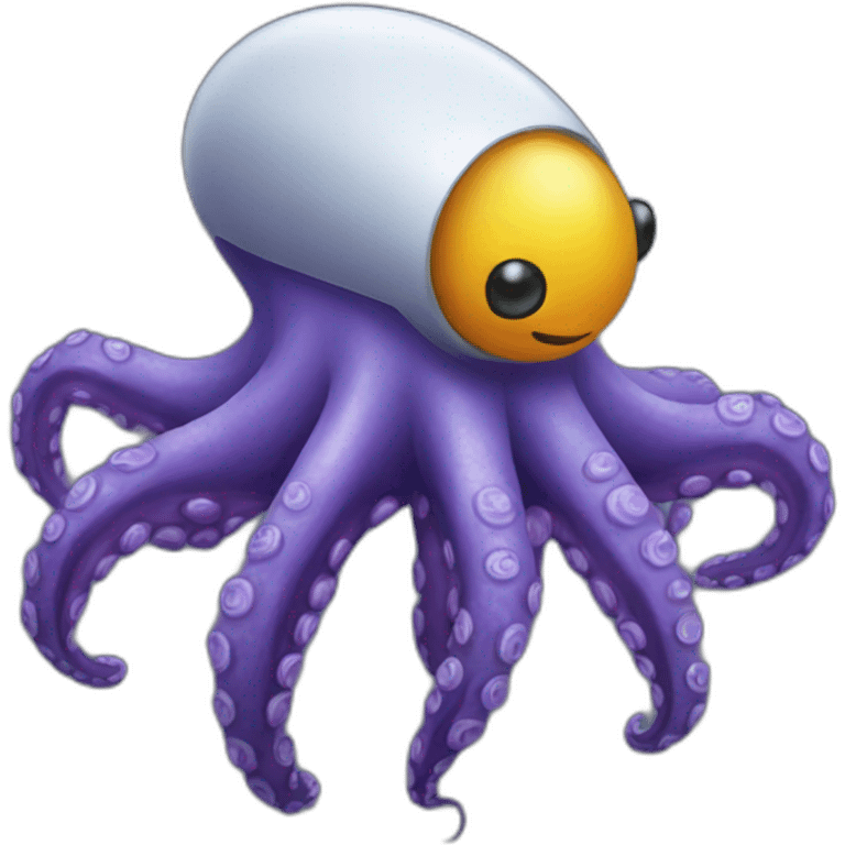 rocket Octopus emoji