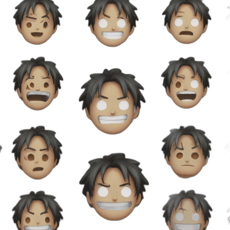 luffy in one piece emoji