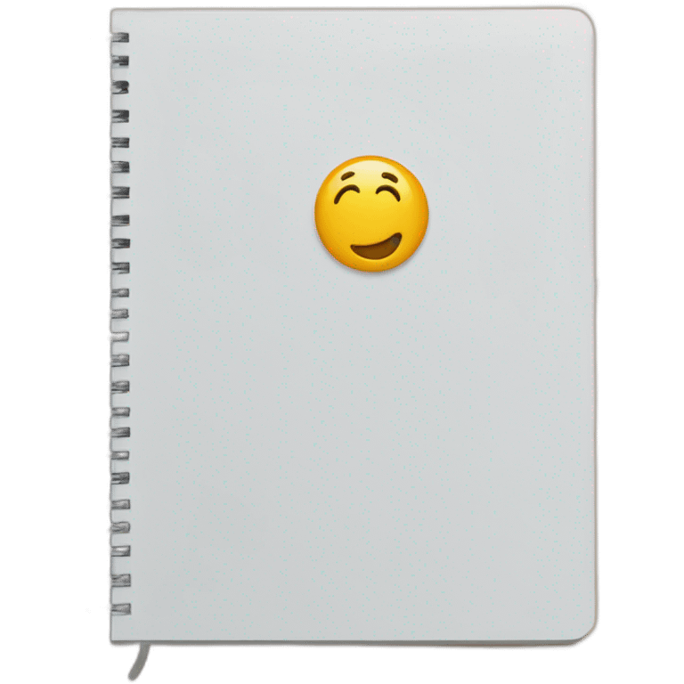 blog posting notebook emoji