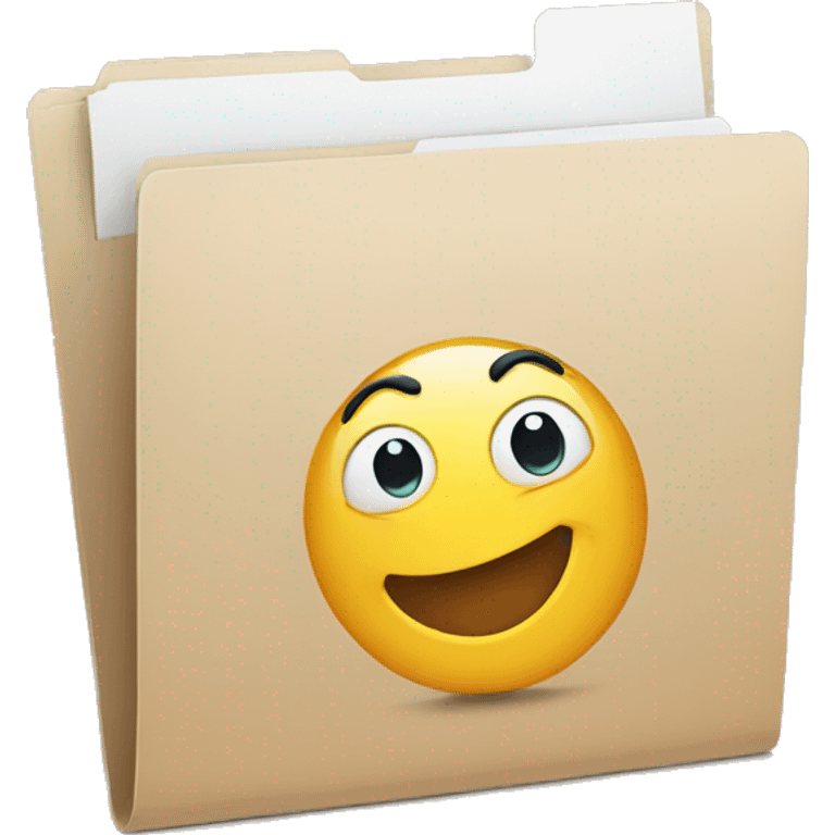 presentation folder emoji