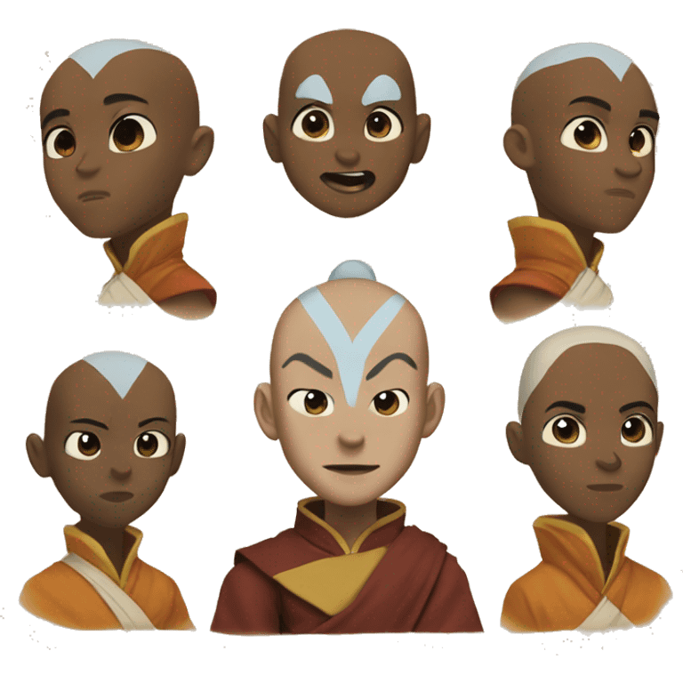 Avatar Aang last air bender  emoji