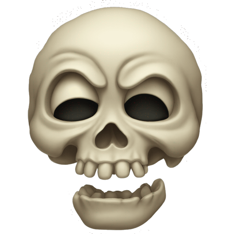 crying skull emoji