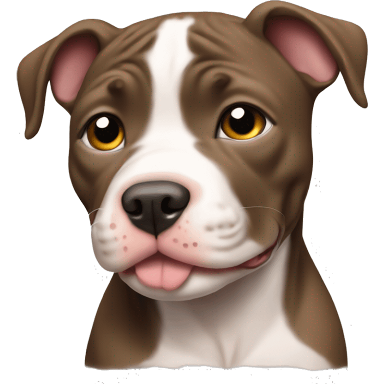 Pitbull puppy emoji