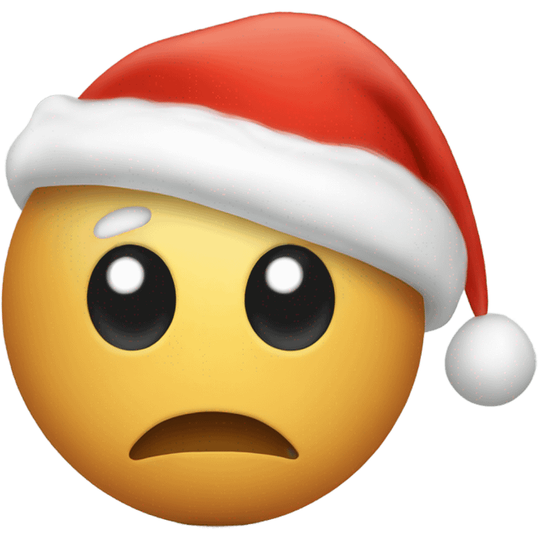 Egg in Santa’s hat emoji