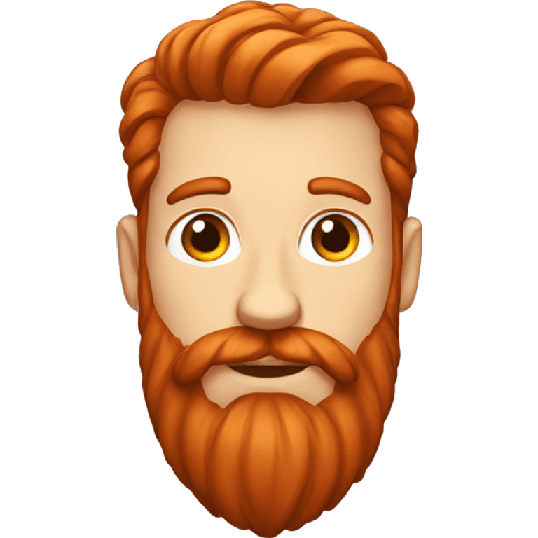 redhead guy with big beard emoji