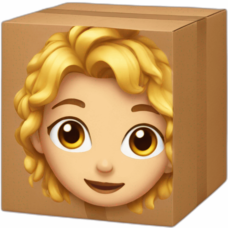 Cutie in box emoji