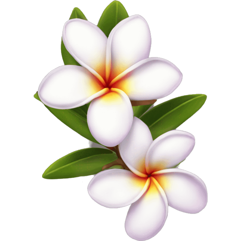 Plumeria emoji