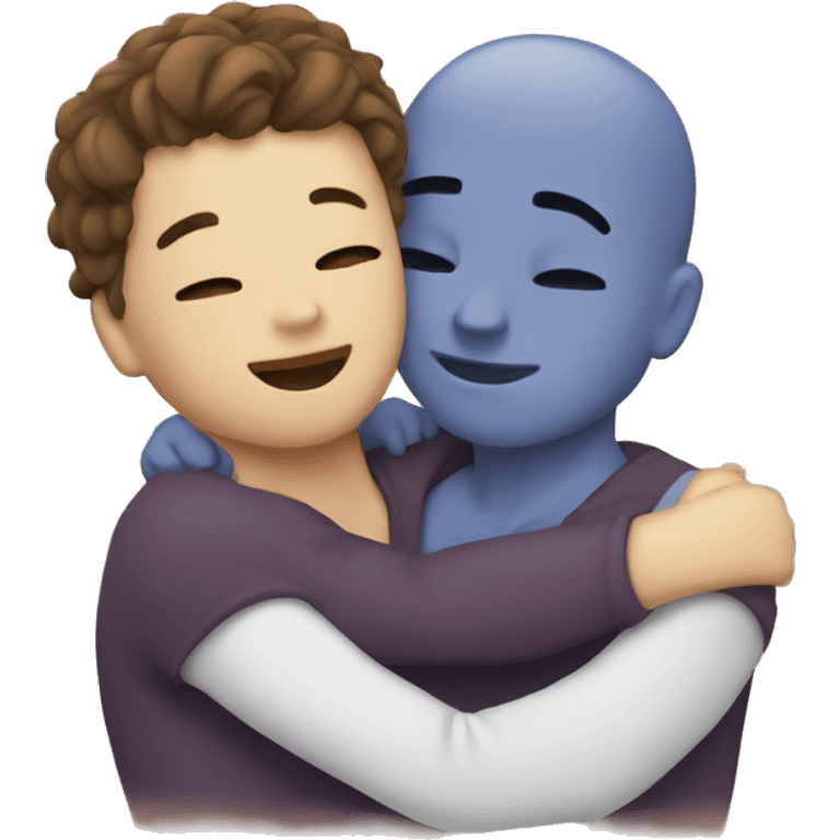 Cuddling  emoji