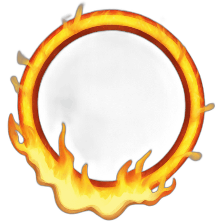 Ring of fire emoji