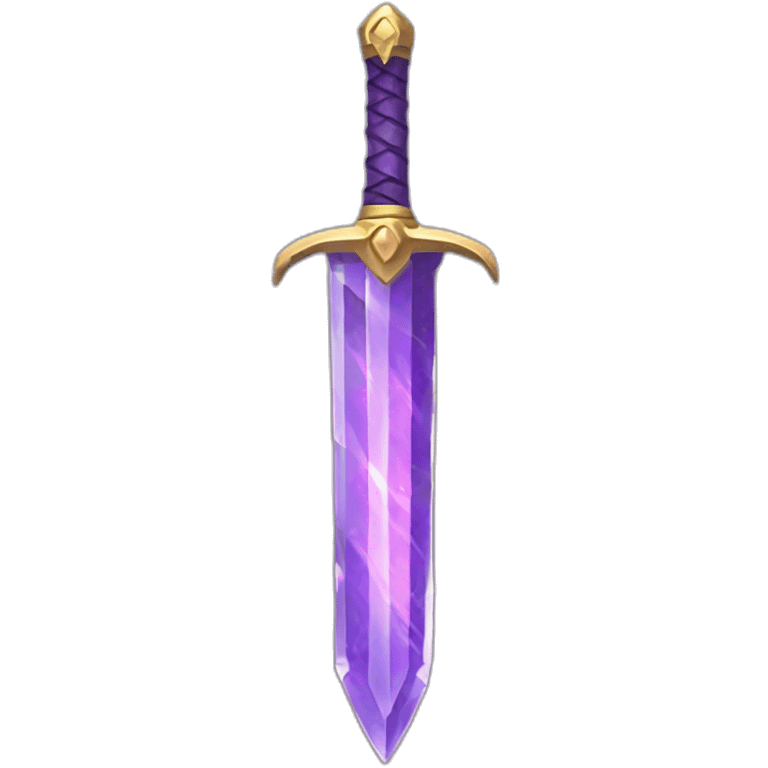 amethyst sword emoji