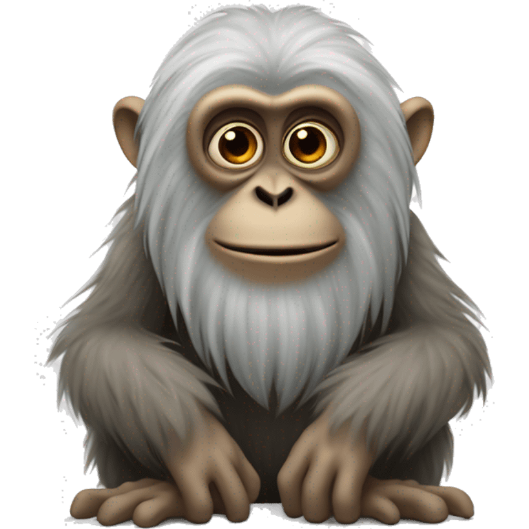 demiguise: Peaceful, ape-like creatures with the ability to turn invisible, sought after for their fur's ability to make invisibility cloaks. emoji