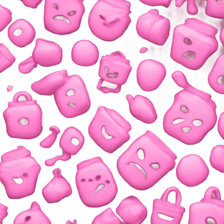 Pink things emoji