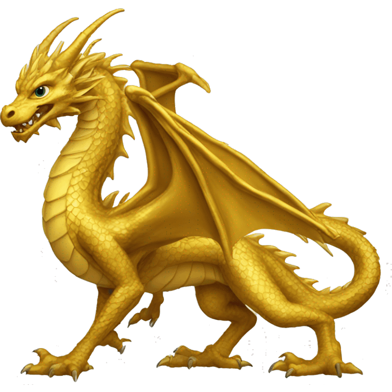 gold dragon emoji