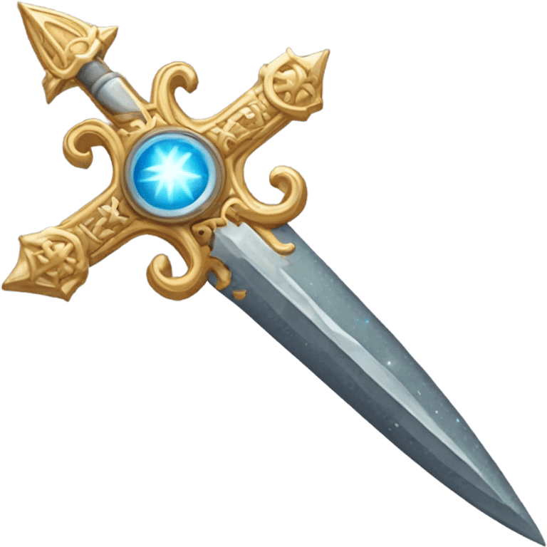 space cross dagger emoji