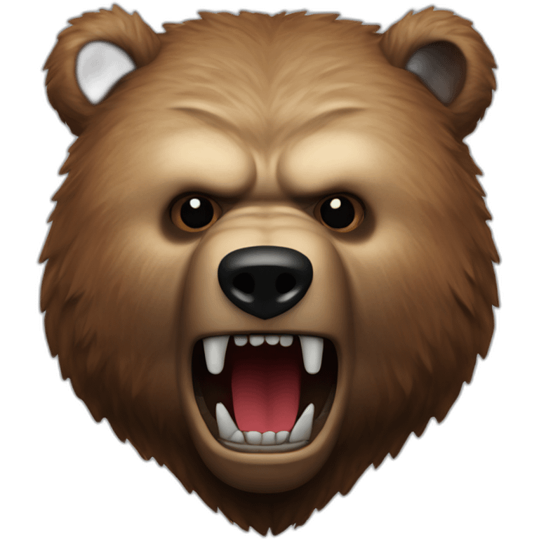 Grizzly head Jason Voorhees emoji