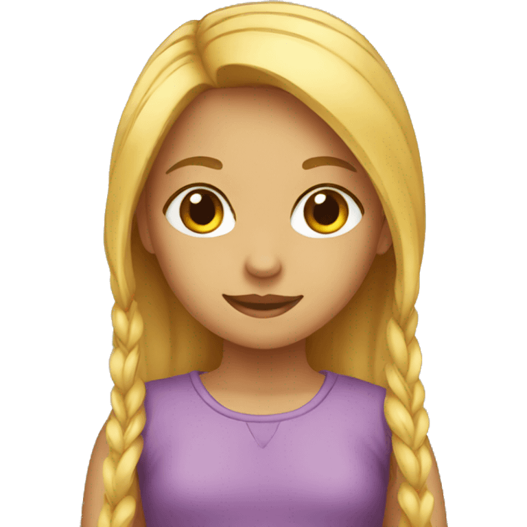 a girl emoji