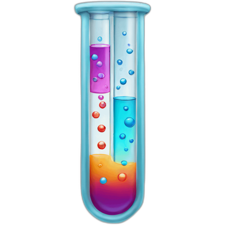 Chemistry test tube emoji