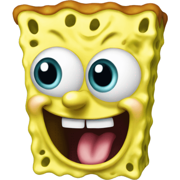 spongebob screaming emoji