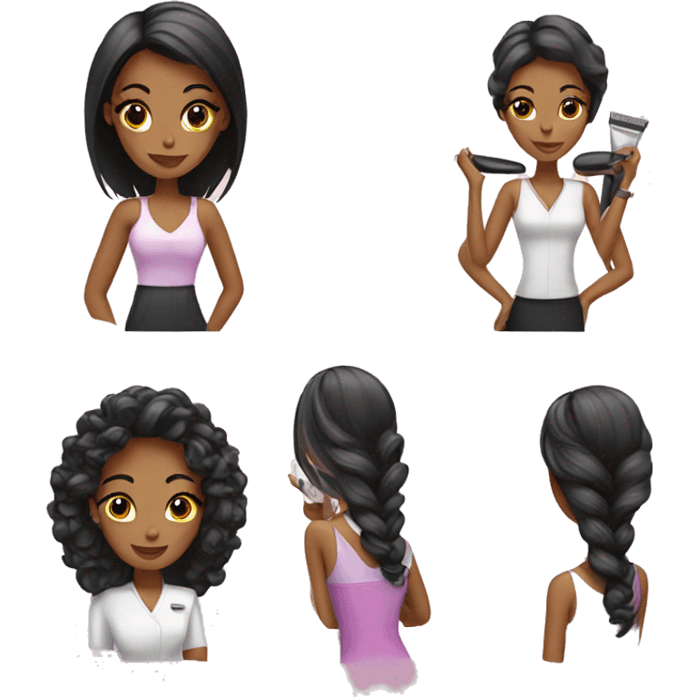 beauty salon emoji