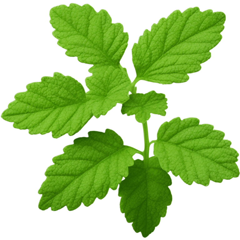 lemon balm emoji