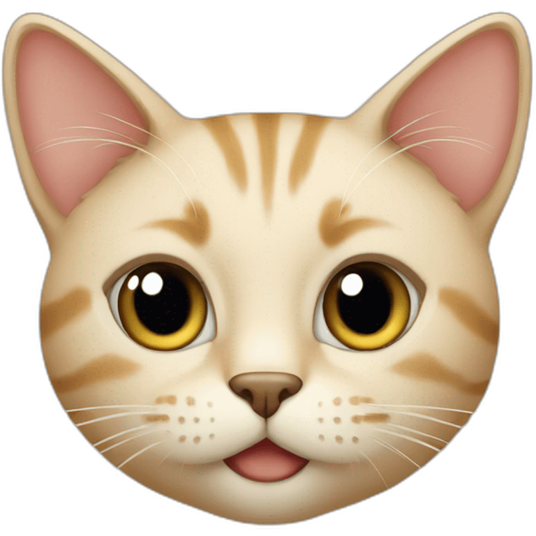 beige cat emoji