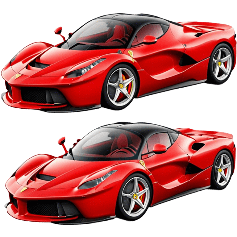 Ferrari LaFerrari - Ferrari (Model Year: 2022) (Iconic colour: Red) emoji