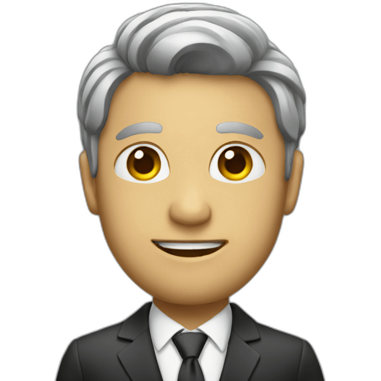 person in suit emoji