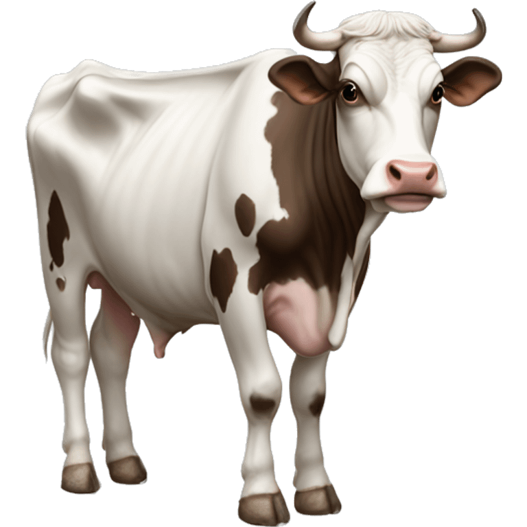 Full body Brahman cow emoji