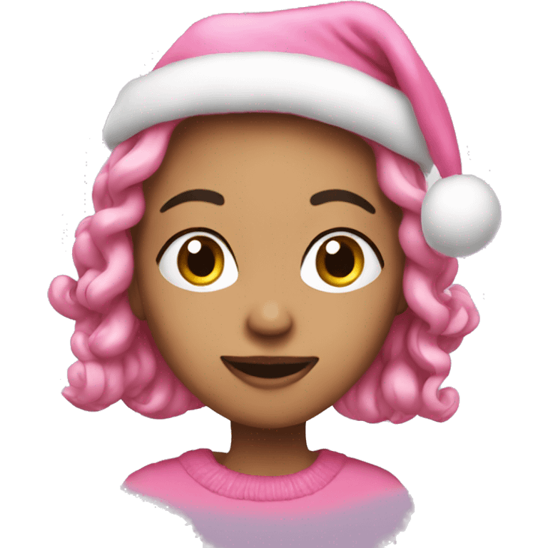 Pink Christmas  emoji