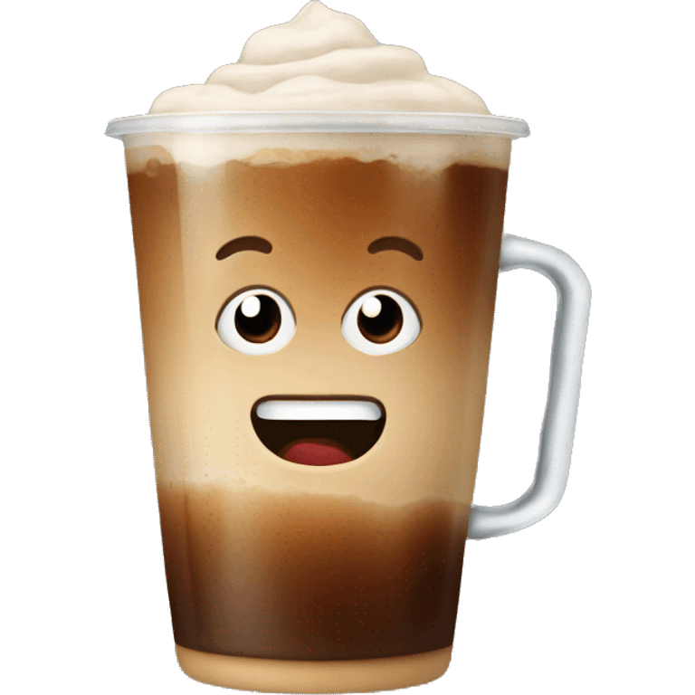 ice coffee emoji