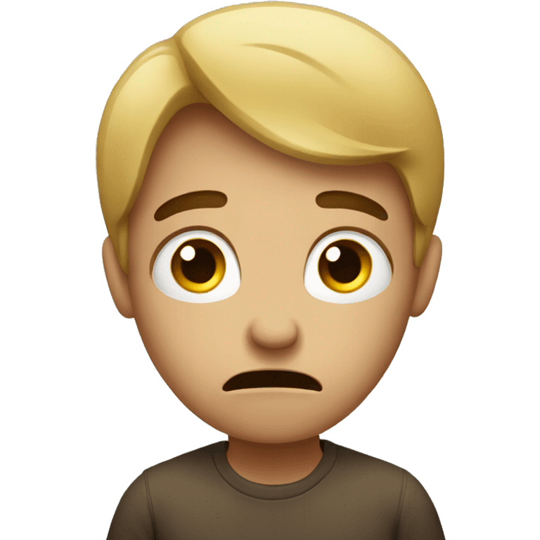 a worried person emoji