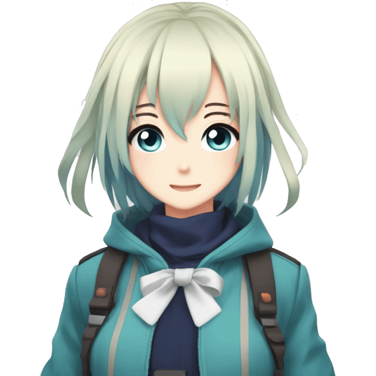 hololive Vtuber girl Minato Aqua emoji