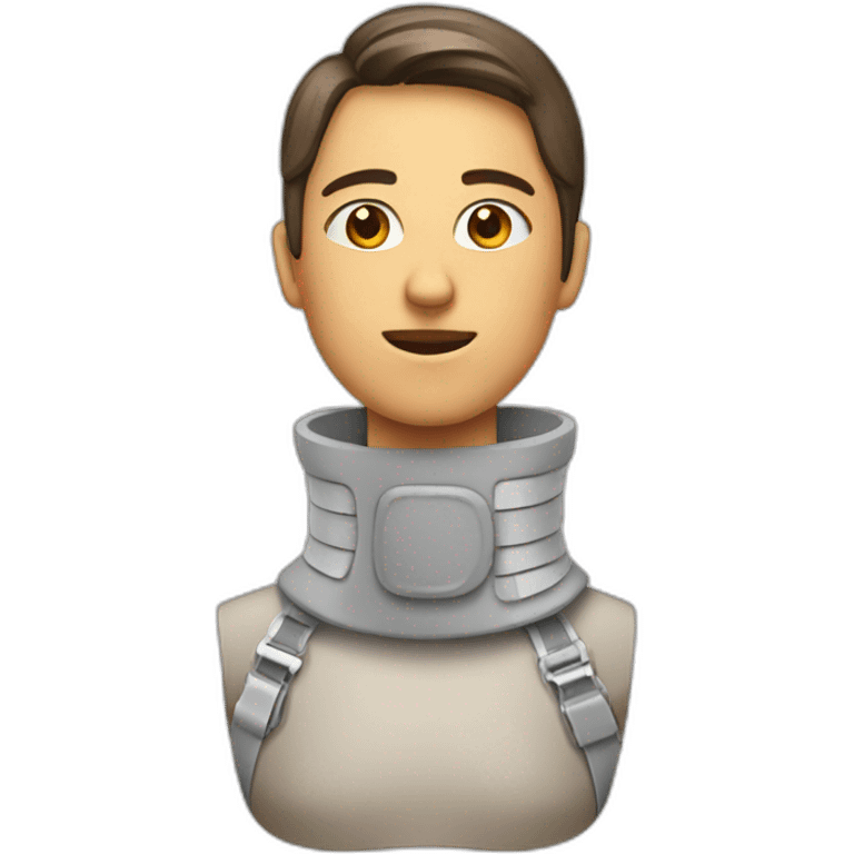 Neck brace emoji