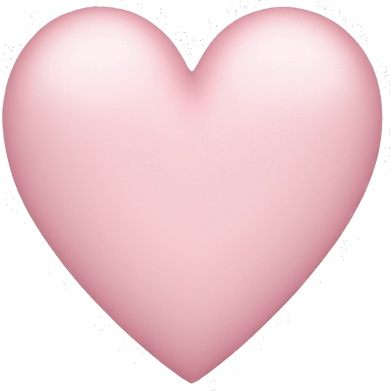 light pink heart emoji