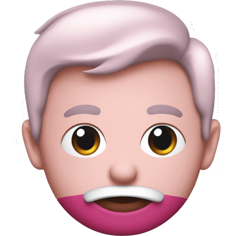 One pink Dr Pepper emoji