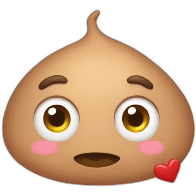 Caca coeur emoji