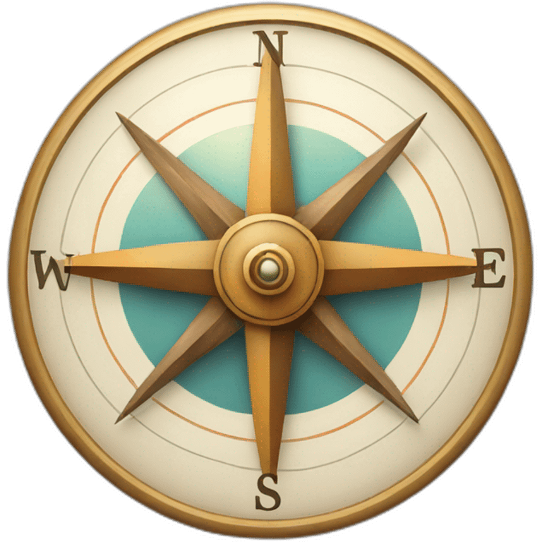 compass app logo emoji