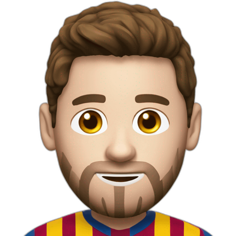 Messi ballon dor emoji