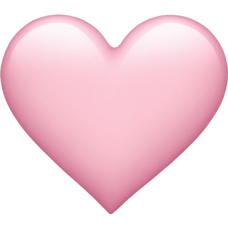 light pink heart emoji