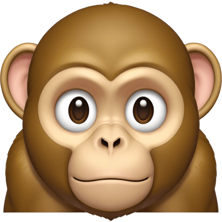 Monkey thinking  emoji