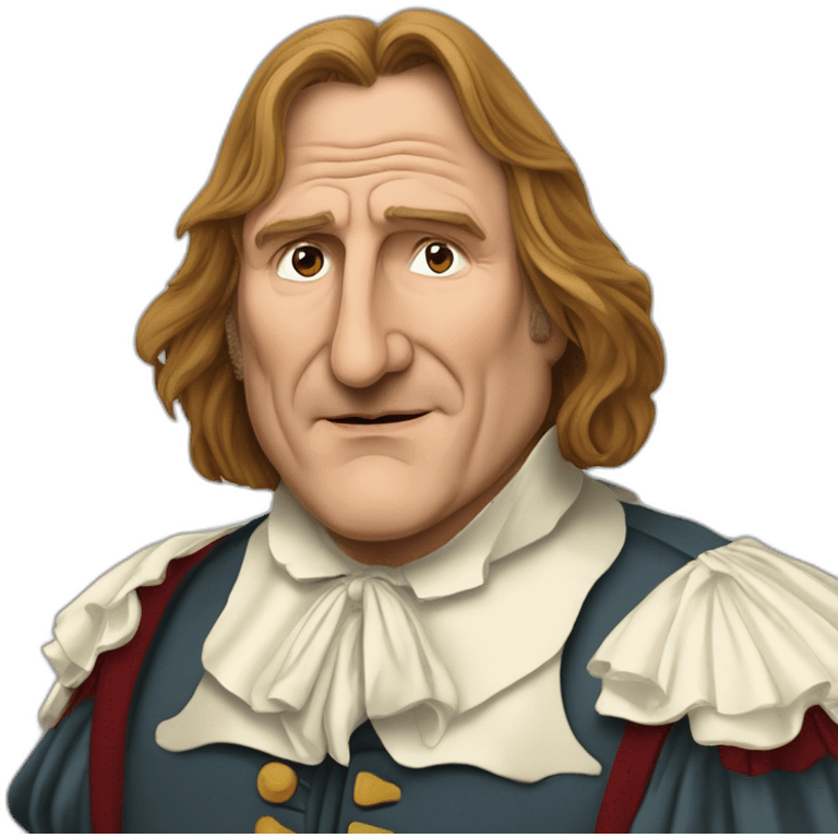 Gerard depardieu en cyrano de bergerac emoji