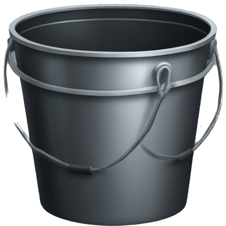 bucket of tar emoji