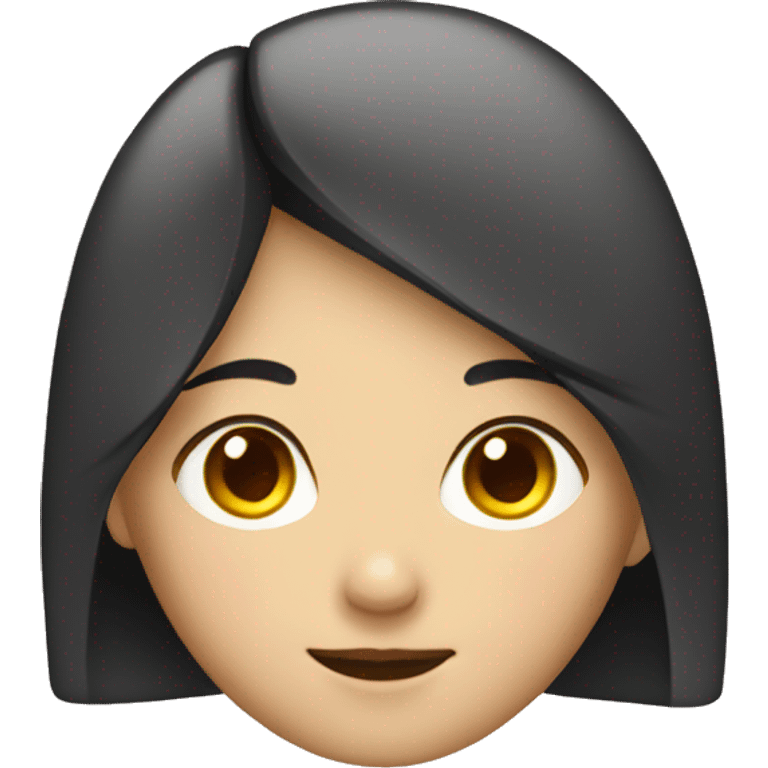 Girl with chinese overhead emoji